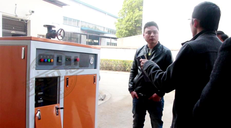 【上海】船用柴油機(jī)研究所定制72kw1.5mpa高壓蒸汽發(fā)生器試壓完成